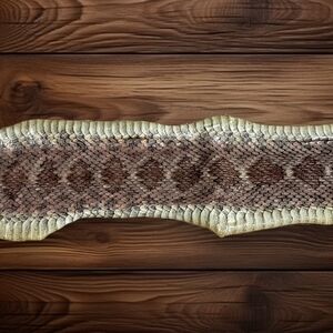 Exotic RattleSnake Leather
